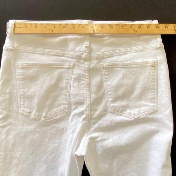 Madewell jeans white 10" High-Rise Skinny Jean size 32 - Picture 14 of 14